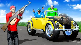 We Built a MONSTER CAR For Our Road Trip! - The Long Drive Multiplayer