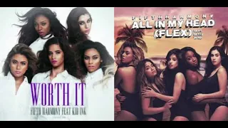 All In My Head (Flex) vs. Worth It - Fifth Harmony (Mashup) ft. Fetty Wap & Kid Ink