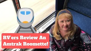 Review of an Amtrak Roomette!  Overnight Train Travel from NYC to Orlando (with In-room Toilet)