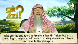 'Islam began as something strange...glad tidings (Tooba) to stranger' Who are the Strangers? Assim