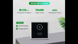 RD003 QR Code and Mifare Card Reader with EU Green Passport