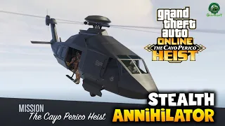 Stealth helicopter Setup & Approach - Cayo Perico heist | GTA Online Help Guide