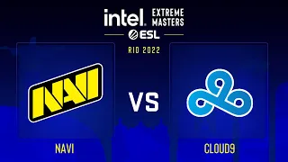 NaVi vs Cloud9 | Map 1 Mirage | IEM Rio Major 2022 - Legends Stage