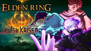 We played Elden Ring as Jujutsu Sorcerors and it was BROKEN (Jujutsu Kaisen Seamless Co-op Build)