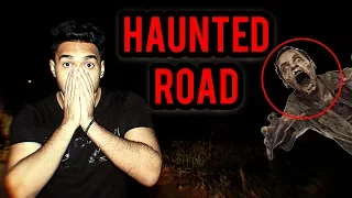 Visiting The Most HAUNTED Road At Midnight