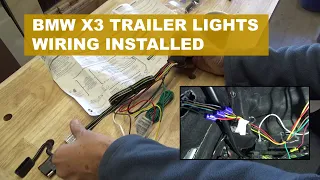 Adding an etrailer lighting kit to our BMW X3.