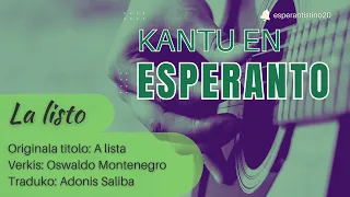 La listo (originala titolo: A lista) Muziko en Esperanto