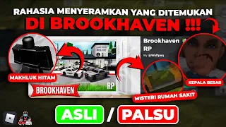 RAHASIA MENYERAMKAN YANG DITEMUKAN DI BROOKHAVEN ROBLOX !!! MISTERI CREEPYPASTA BROOKHAVEN INDONESIA