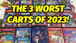 The 3 WORST Carts Released On Evercade 2023!