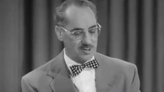 You Bet Your Life - Best of Groucho - Secret Word CLOCK (Fully Closed Captioned)