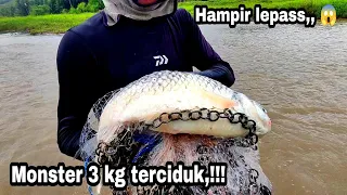 FISH NETS IN THE RIVER, GET 3 KG MONSTERS!!! cast net fishing