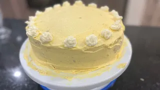 HOW TO MAKE THIS DELICIOUS LEMON CAKE AT HOME. TASTY DESSERT FOR ALL OCASSIONS.