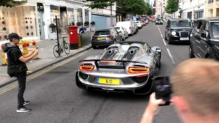 BEST OF SUPERCARS in LONDON August 2022 - Highlights