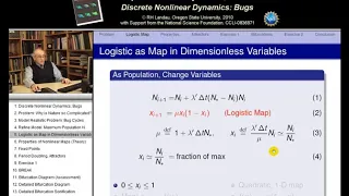 14. Bugs, The Logistic Map