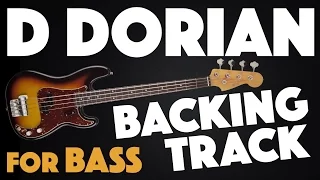 D Dorian Backing Track For Bass