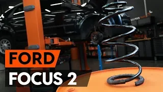 Как заменить передние пружины подвески на FORD FOCUS 2 (DA) [ВИДЕОУРОК AUTODOC]