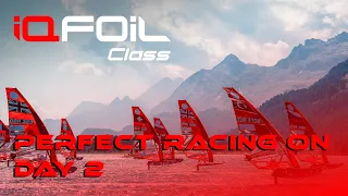 perfect racing on day 2 - iQFOiL U21 Worlds & iQGames