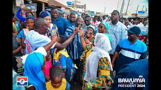 Bawumia Shakes Bolgatanga with Massive Crowd As Popular Chiefs Endorse Him To Be Next President