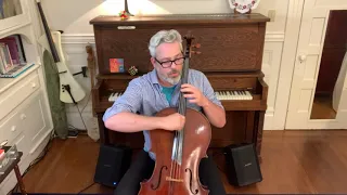 Cello Jazz Improvisation on a Theme by Johannes Brahms