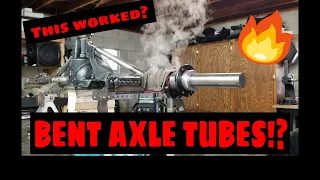 Bent Axle Tubes?! - How To Fix It.