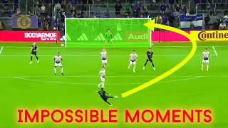 Impossible moments in football