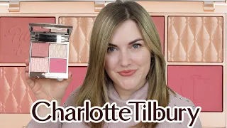 CHARLOTTE TILBURY PILLOW TALK BEAUTIFYING FACE PALETTE | TRY-ON, REVIEW, AND SWATCHES