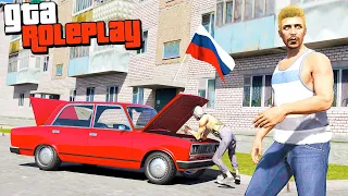 Это GTA 5 RP, но... В РОССИИ! ПЕРВЫЙ ДЕНЬ В ГОРОДЕ! (Radmir RP)