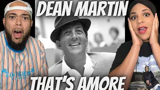 WHAT A DANG VOICE!..| FIRST TIME HEARING Dean Martin - Thats Amore REACTION