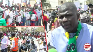 Démonstration de force de la coalition Diomaye président au rassemblement du F24