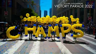 GOLDEN STATE WARRIORS CELEBRATES CHAMPIONSHIP 2022 | VICTORY PARADE | DUB NATION