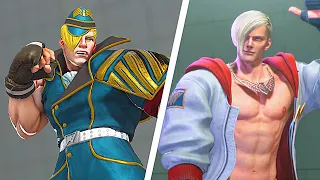 Street Fighter 5 vs Street Fighter 6 - Ed Graphic Comparison