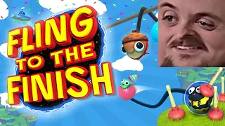 Forsen Plays Fling to the Finish Versus Streamsnipers