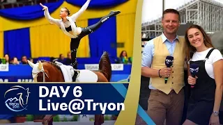 Halftime at #Tryon2018 - Vaulting about to start | Day 6 - Your daily show w/ Ayden & Nick!