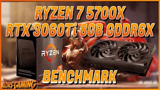 Ryzen 7 5700X with RTX 3060Ti 8GB GDDR6X Benchmark