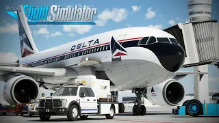 "As Real as it Gets" | Airbus A310 - Atlanta to Detroit | Realistic / Immersive Experience | MSFS