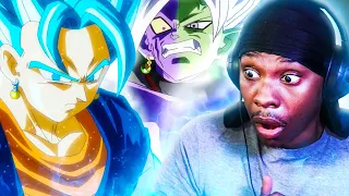 VEGITO BLUE Vs ZAMASU!! Dragon Ball Super Episode 65-66 Reaction