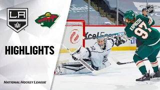 Kings @ Wild 1/28/21 | NHL Highlights