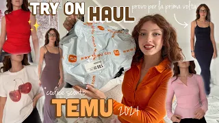 TRY ON HAUL TEMU First Impression ✨💸 *inaspettato* | codice sconto 2024