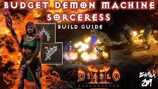 Budget Demon Machine Sorceress Build Guide: Much Cheaper, But Still Deadly! - DIablo 2 Resurrected