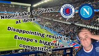 Disappointing result… (Rangers v SCC Napoli MATCHDAY Vlog!!!)