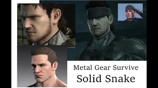 Metal Gear Survive: How to Create Solid Snake (also works for MGSV/MGO3)