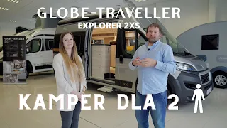 Globe Traveller Explorer 2XS - kamper dla 2 osób | Prezentacja CampRest