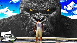 GTA 5 : FRANKLIN becomes KING KONG in GTA 5 ! (GTA 5 mods) | GTA V GAMEPLAY