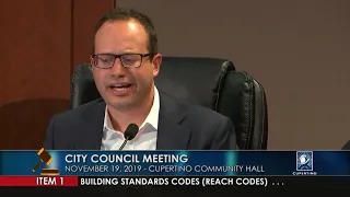 Cupertino City Council Meeting - November 19, 2019  (Part 1)