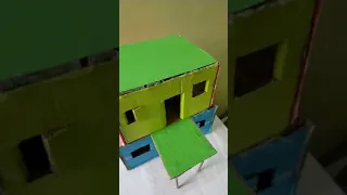 cardboard house very easy to make🏠🏠💒