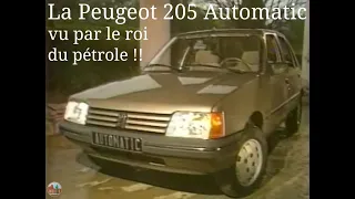 Les 205 exclusives : Une archive de présentation de la 205 Automatic