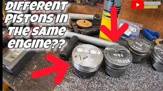 Building the Hobby Stock Engine w/Mis Matched Pistons