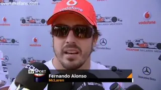 Fernando Alonso (sobrevalorado) shows his immature attitude - "I brought 6 tenths to the team"