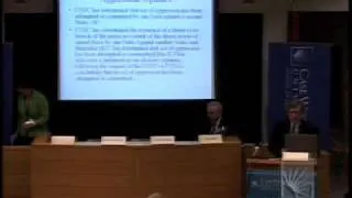 WCRS 6: Jurisdictional Issues and Trigger Mechanism - Panel 3