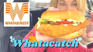 Whataburger Whatacatch 🎣 #4 Fast Food Fish Sandwich Season Review